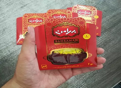 تصویر 2 از قیمت خرید زعفران 1 گرمی بهرامن عمده به صرفه و ارزان